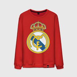 Свитшот хлопковый мужской Real Madrid FC, цвет: красный