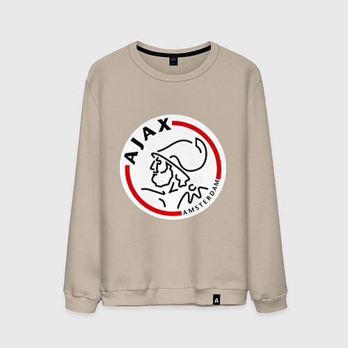 Мужской свитшот Ajax FC / Миндальный – фото 1