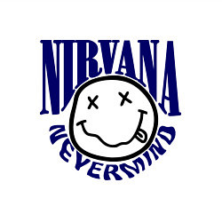 Свитшот хлопковый мужской Nevermind Nirvana, цвет: белый — фото 2