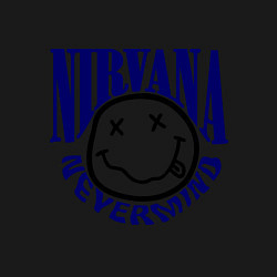 Свитшот хлопковый мужской Nevermind Nirvana, цвет: черный — фото 2