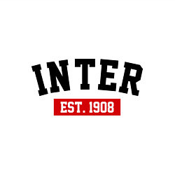 Свитшот хлопковый мужской FC Inter Est. 1908, цвет: белый — фото 2