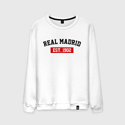 Мужской свитшот FC Real Madrid Est. 1902