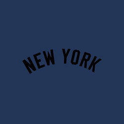 Свитшот хлопковый мужской New York Logo, цвет: тёмно-синий — фото 2