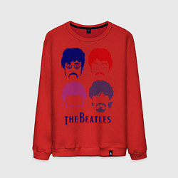 Мужской свитшот The Beatles faces