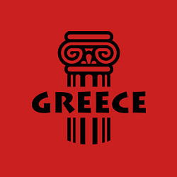 Свитшот хлопковый мужской Греция, цвет: красный — фото 2