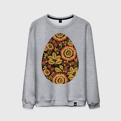 Мужской свитшот Easter egg / Меланж – фото 1