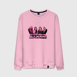 Мужской свитшот Black Pink Band