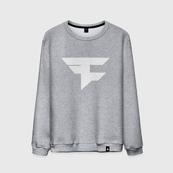 Свитшот хлопковый мужской FAZE Symbol, цвет: меланж