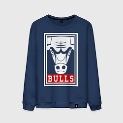 Свитшот хлопковый мужской Red Bulls, цвет: тёмно-синий