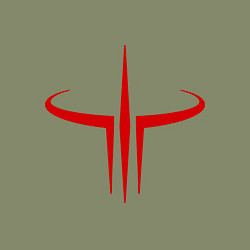 Свитшот хлопковый мужской Quake logo, цвет: авокадо — фото 2