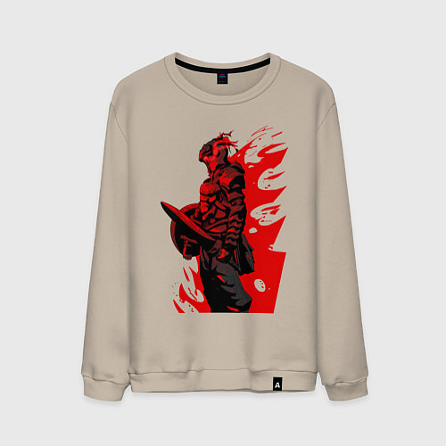 Мужской свитшот Убийца гоблинов / Миндальный – фото 1