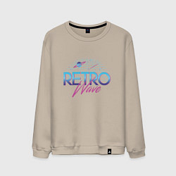 Мужской свитшот Retrowave Spacetraveling