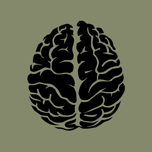 Мужской свитшот Он: мозг / Авокадо – фото 3