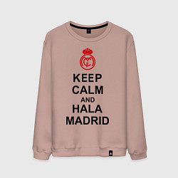 Мужской свитшот Keep Calm & Hala Madrid