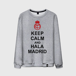 Мужской свитшот Keep Calm & Hala Madrid