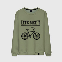 Мужской свитшот Lets bike it