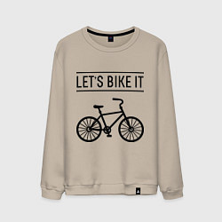 Мужской свитшот Lets bike it