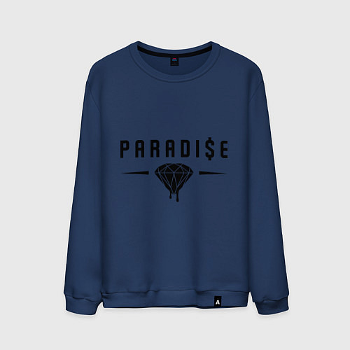 Мужской свитшот Paradise Diamond / Тёмно-синий – фото 1