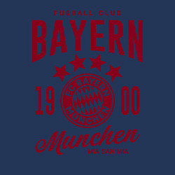 Свитшот хлопковый мужской Bayern Munchen 1900, цвет: тёмно-синий — фото 2