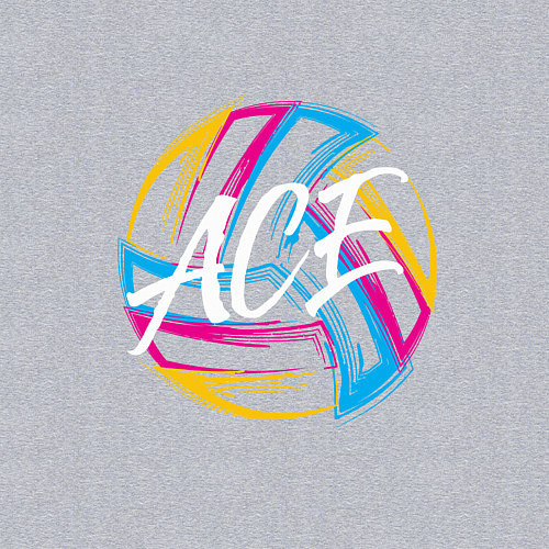 Мужской свитшот Волейбол / Меланж – фото 3