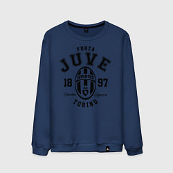 Свитшот хлопковый мужской Forza Juve 1897: Torino, цвет: тёмно-синий