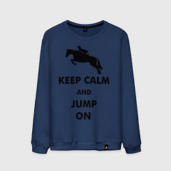 Мужской свитшот Keep Calm & Jump On