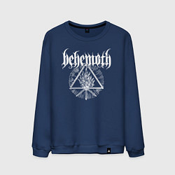 Свитшот хлопковый мужской Behemoth, цвет: тёмно-синий