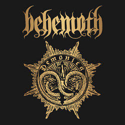 Свитшот хлопковый мужской Behemoth: Demonica, цвет: черный — фото 2