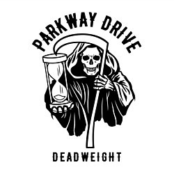 Свитшот хлопковый мужской Parkway Drive: Deadweight, цвет: белый — фото 2