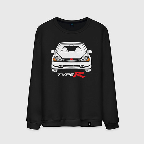 Мужской свитшот Honda Civic: Type R / Черный – фото 1