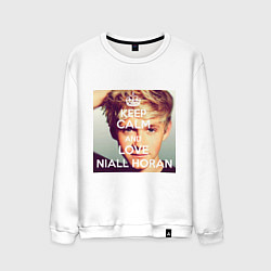 Мужской свитшот Keep Calm & Love Niall Horan