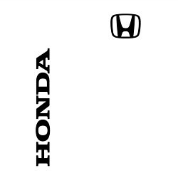 Свитшот хлопковый мужской HONDA, цвет: белый — фото 2