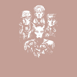 Свитшот хлопковый мужской JoJo, цвет: пыльно-розовый — фото 2