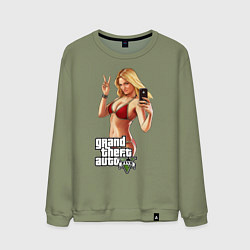 Мужской свитшот GTA V: Selfie