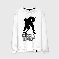 Мужской свитшот Russian Black Hockey