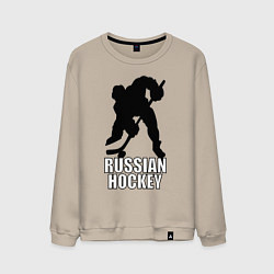 Мужской свитшот Russian Black Hockey