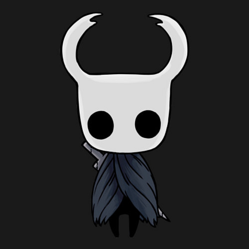 Мужской свитшот Hollow Knight / Черный – фото 3