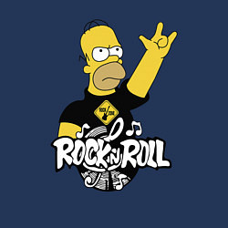 Свитшот хлопковый мужской Rock n Roll, цвет: тёмно-синий — фото 2