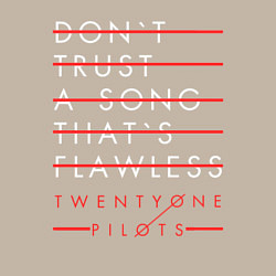 Свитшот хлопковый мужской 21 Pilots: Don't Trust, цвет: миндальный — фото 2