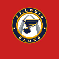 Свитшот хлопковый мужской St Louis Blues, цвет: красный — фото 2