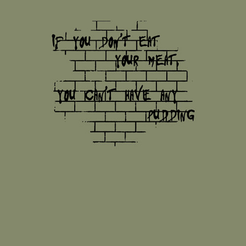 Мужской свитшот Pink Floyd / Авокадо – фото 3