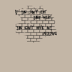 Свитшот хлопковый мужской Pink Floyd, цвет: миндальный — фото 2