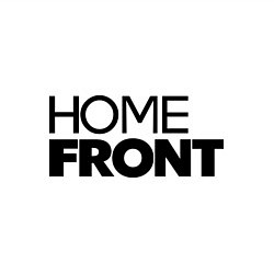 Свитшот хлопковый мужской Home front, цвет: белый — фото 2