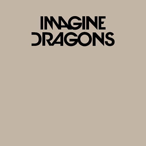 Мужской свитшот IMAGINE DRAGONS / Миндальный – фото 3