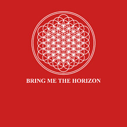 Свитшот хлопковый мужской BRING ME THE HORIZON, цвет: красный — фото 2