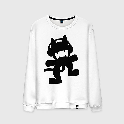Мужской свитшот MONSTERCAT / Белый – фото 1