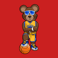 Свитшот хлопковый мужской Golden State Warriors, цвет: красный — фото 2