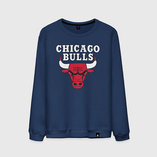 Мужской свитшот CHICAGO BULLS / Тёмно-синий – фото 1