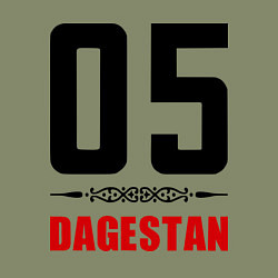Свитшот хлопковый мужской 05 Dagestan, цвет: авокадо — фото 2
