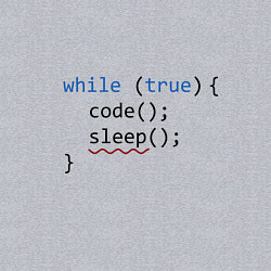 Свитшот хлопковый мужской Code - sleep, цвет: меланж — фото 2